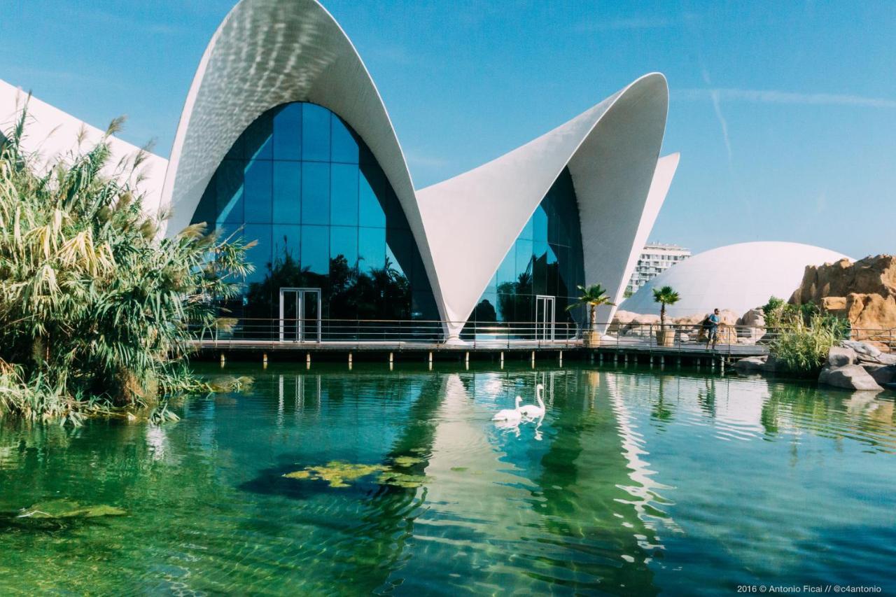 Jl Ciudad De Las Artes Apartment Valencia Bagian luar foto